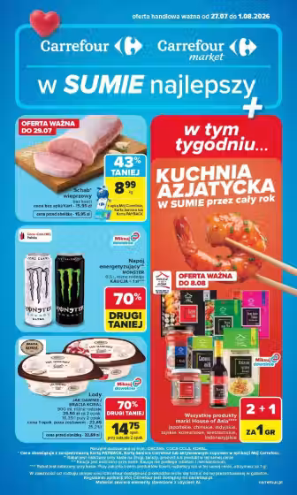 Leidinio virselis: Carrefour akcijų leidinys Nr. 3 (Galioja nuo 2026-07-27 iki 2026-08-01)