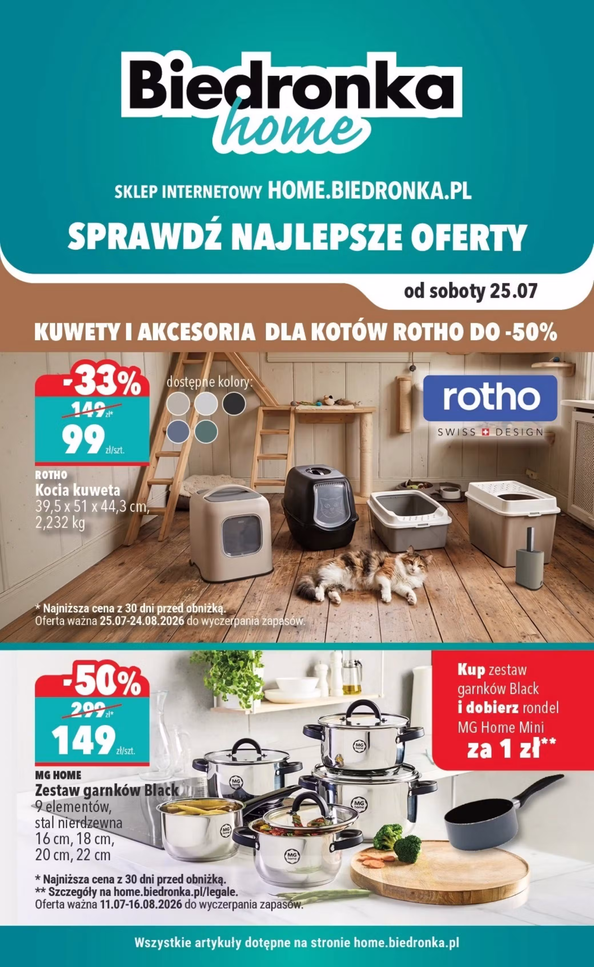 Vista previa del folleto: Biedronka folleto de ofertas (Válido del 2026-07-25 al 2026-08-16)