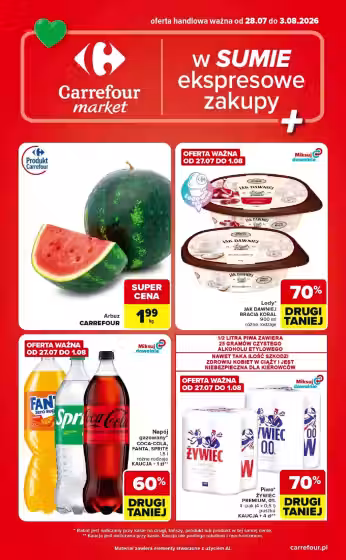 Kataloogi kaas: Carrefour sooduspakkumiste voldik Nr. 2 (Kehtib alates 2026-07-28 kuni 2026-08-03)