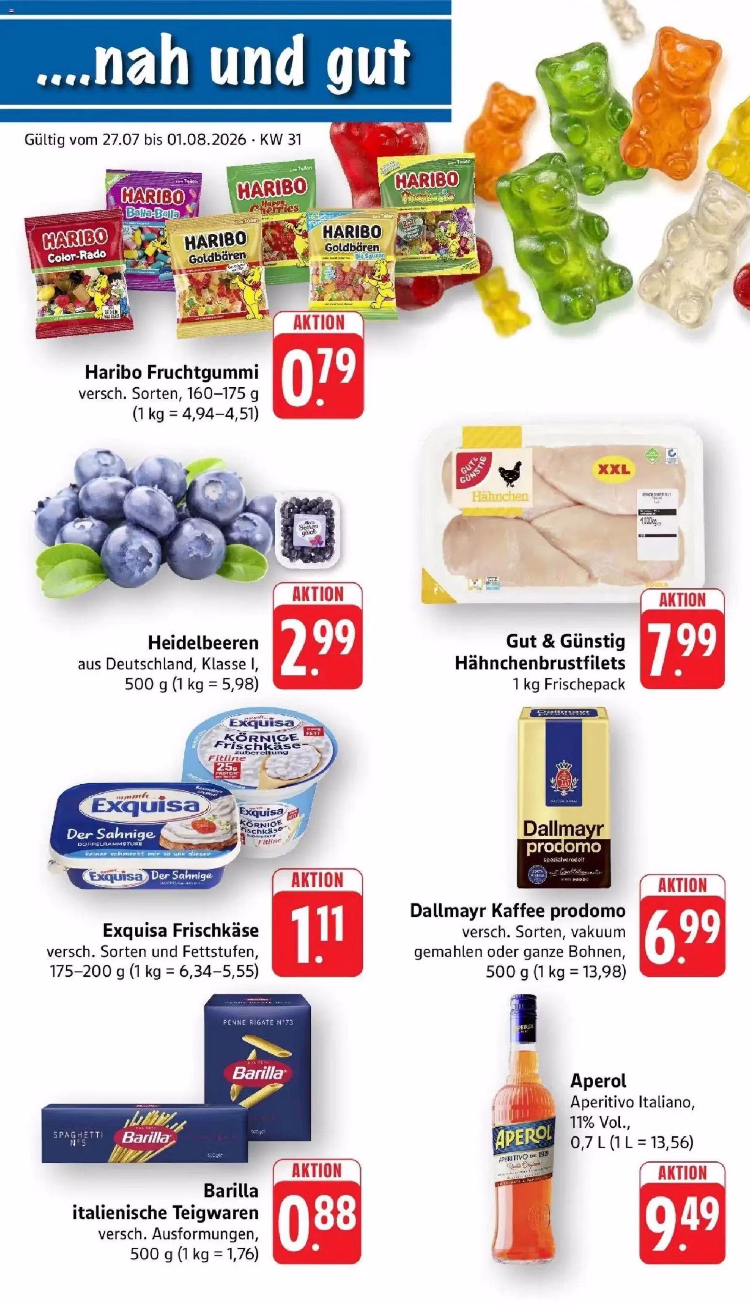 Kataloogi eelvaade: Nah Gut sooduspakkumiste voldik Nr. 3 (Kehtib alates 2026-07-27 kuni 2026-08-01)