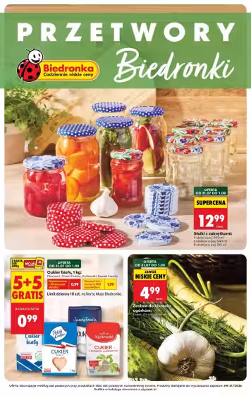 Okladka gazetki: Biedronka gazetka promocyjna (Ważne od 2026-07-31 do 2026-08-31)