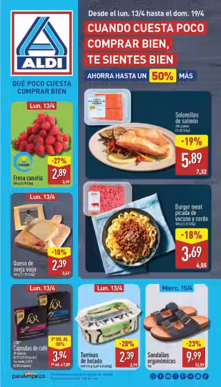 Portada del folleto: Aldi folleto de ofertas (Válido del 2026-04-13 al 2026-04-19)