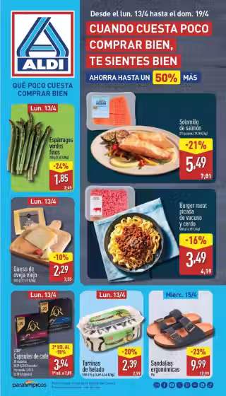 Portada del folleto: Aldi folleto de ofertas (Válido del 2026-04-13 al 2026-04-19)