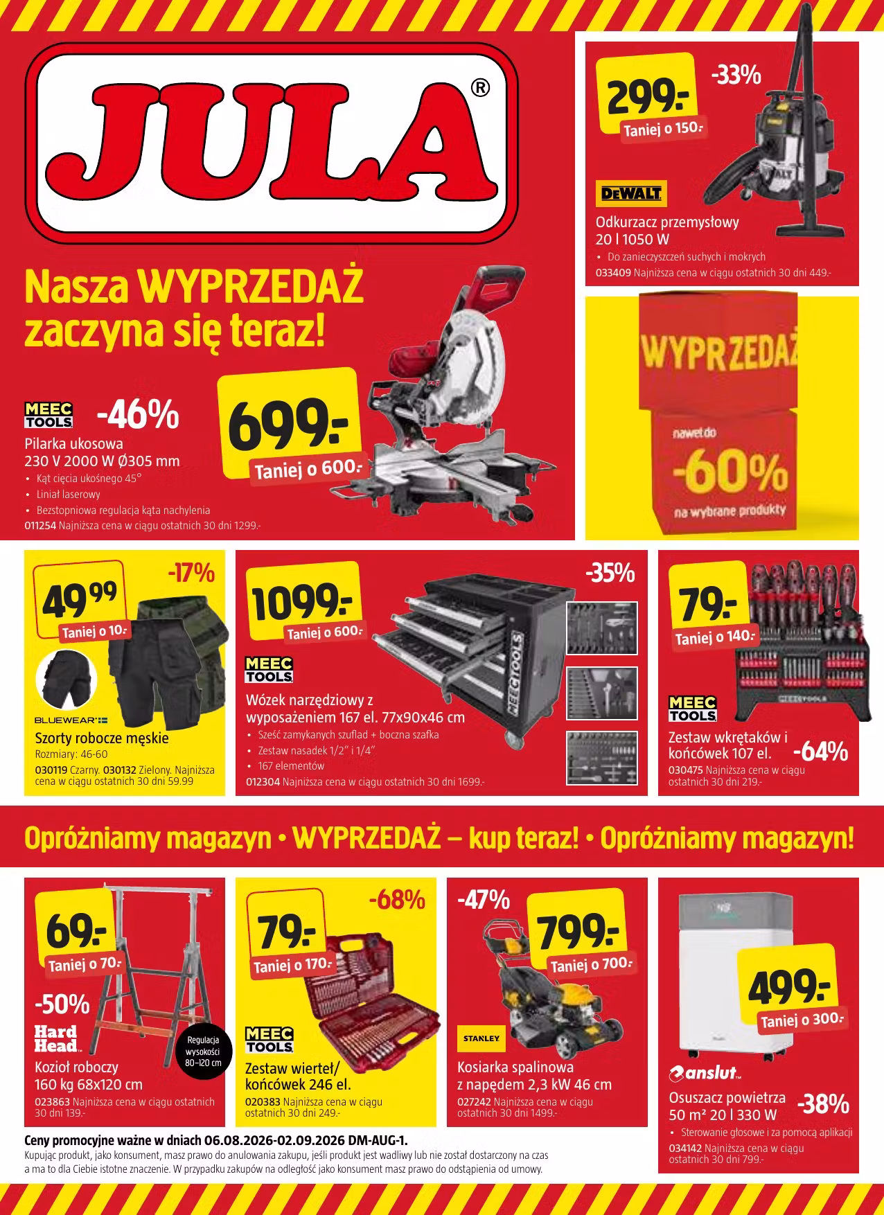 Bukleta prieksskatijums: Jula akciju buklets (Derīgs no 2026-08-06 līdz 2026-09-02)