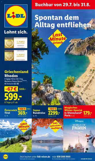 Leidinio virselis: Lidl akcijų leidinys (Galioja nuo 2026-08-07 iki 2026-08-31)