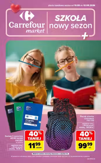 Okladka gazetki: Carrefour gazetka promocyjna (Ważne od 2026-08-10 do 2026-09-12)