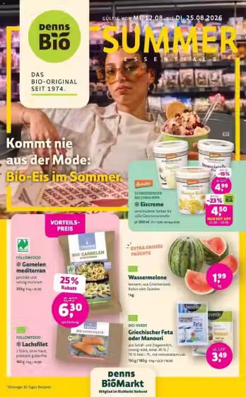 Kataloogi kaas: Biomarkt Denns sooduspakkumiste voldik Nr. 2 (Kehtib alates 2026-08-12 kuni 2026-08-25)