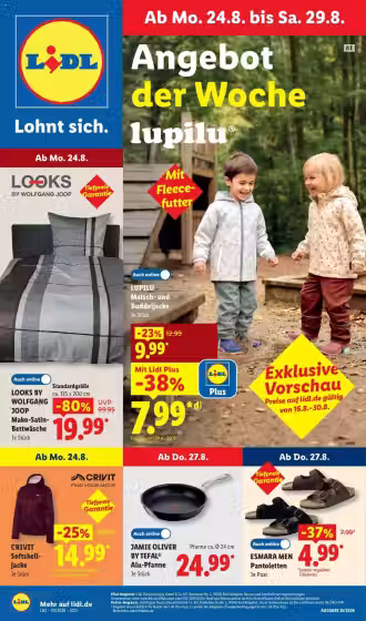 Kataloogi kaas: Lidl sooduspakkumiste voldik Nr. 1 (Kehtib alates 2026-08-24 kuni 2026-08-29)