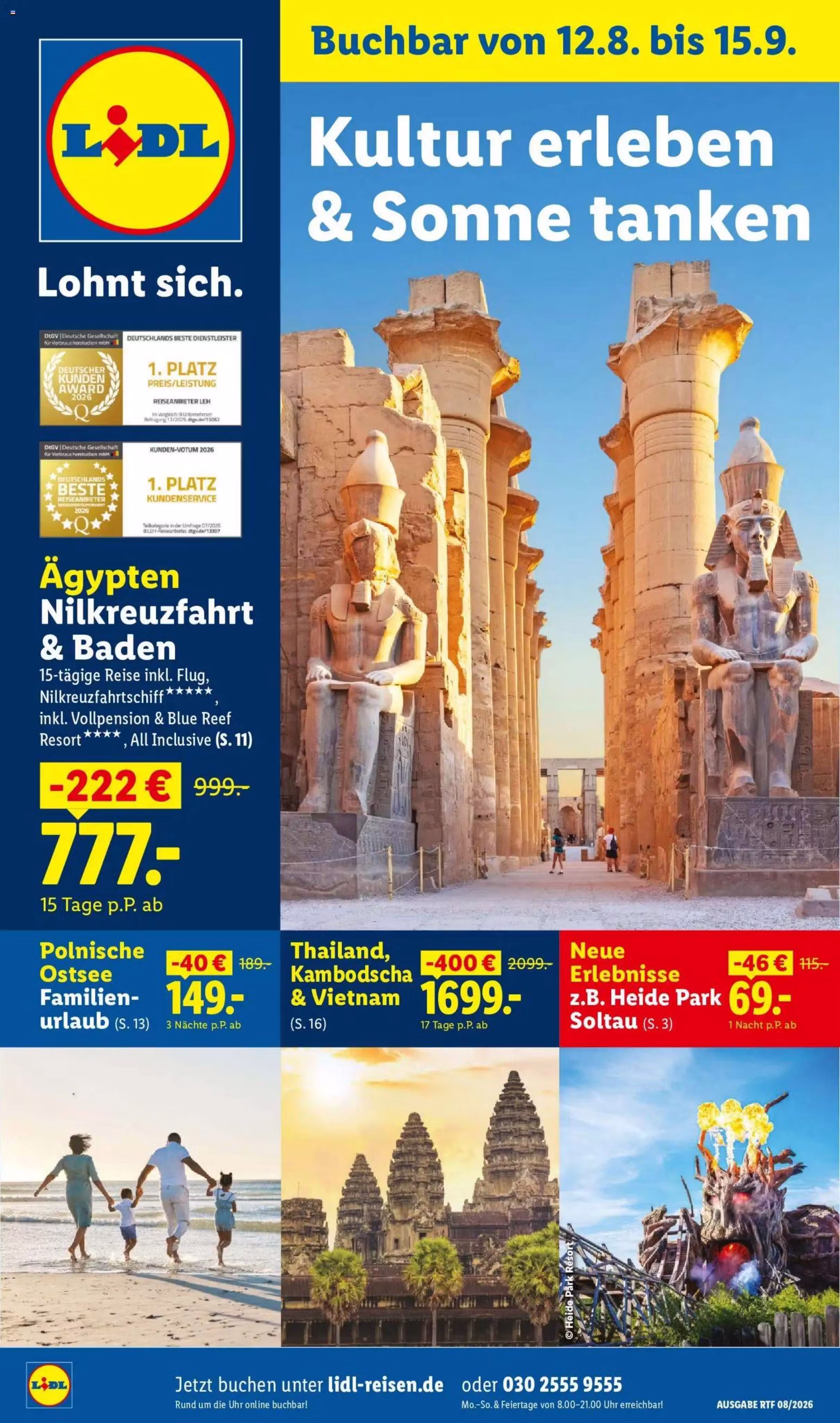 Bukleta prieksskatijums: Lidl akciju buklets (Derīgs no 2026-08-12 līdz 2026-09-15)