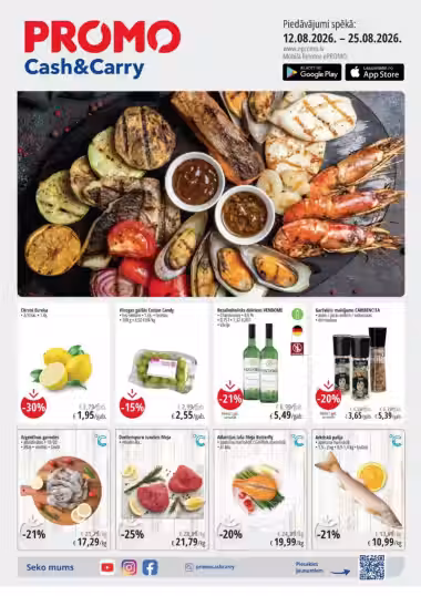 Kataloogi kaas: PROMO Cash & Carry sooduspakkumiste voldik Nr. 2026 (Kehtib alates 2026-08-12 kuni 2026-08-25)