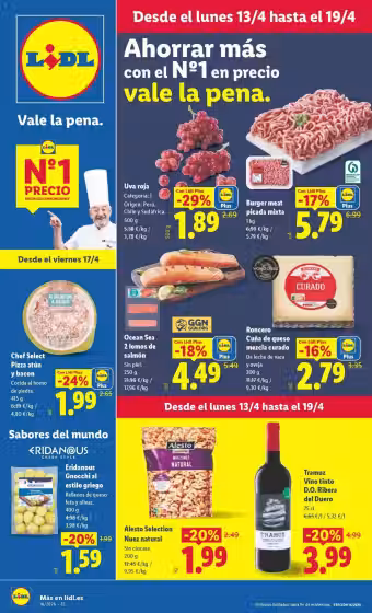 Portada del folleto: Lidl folleto de ofertas (Válido del 2026-04-13 al 2026-04-19)