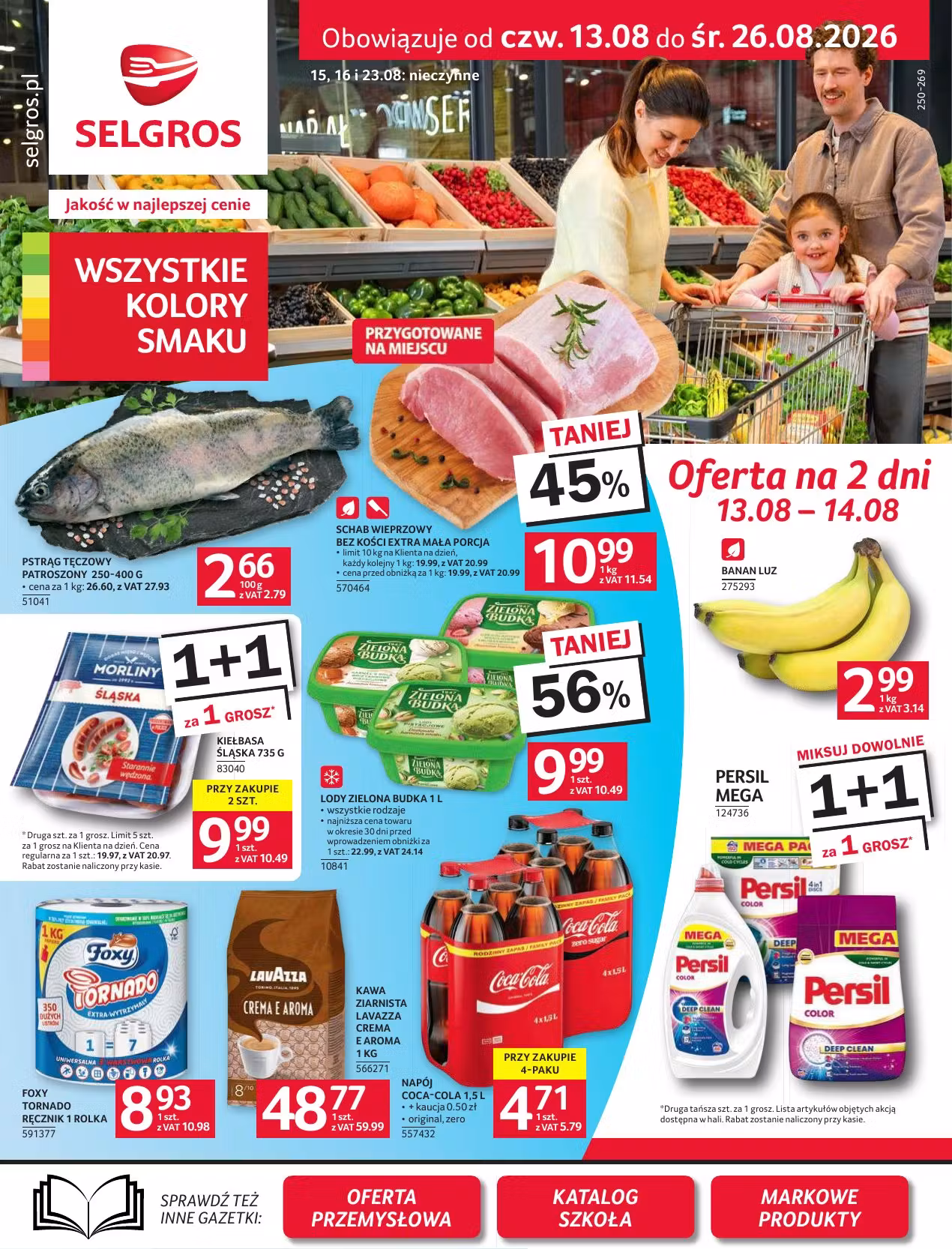 Podglad gazetki: Selgros gazetka promocyjna Nr. 2 (Ważne od 2026-08-13 do 2026-08-26)