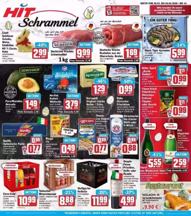 Brochure cover: Hit promotions leaflet (Valid from 2026-04-20 to 2026-04-25)