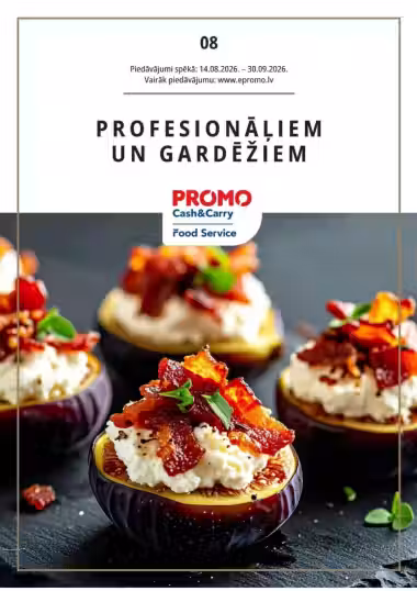 Kataloogi kaas: PROMO Cash & Carry sooduspakkumiste voldik Nr. 2026 (Kehtib alates 2026-08-14 kuni 2026-08-30)
