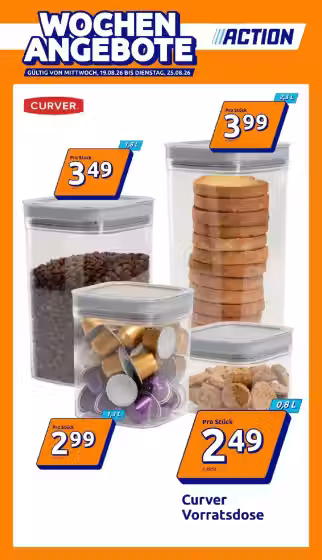 Kataloogi kaas: Action sooduspakkumiste voldik Nr. 1 (Kehtib alates 2026-08-19 kuni 2026-08-25)
