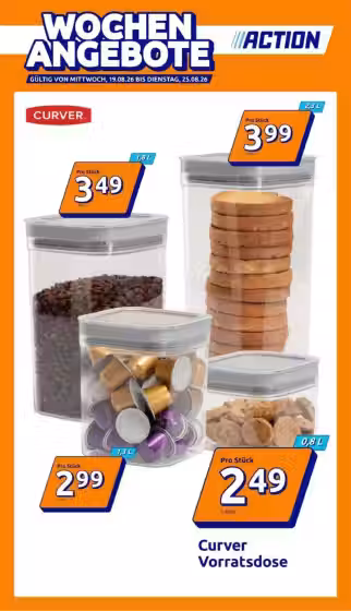 Kataloogi kaas: Action sooduspakkumiste voldik Nr. 2 (Kehtib alates 2026-08-19 kuni 2026-08-25)