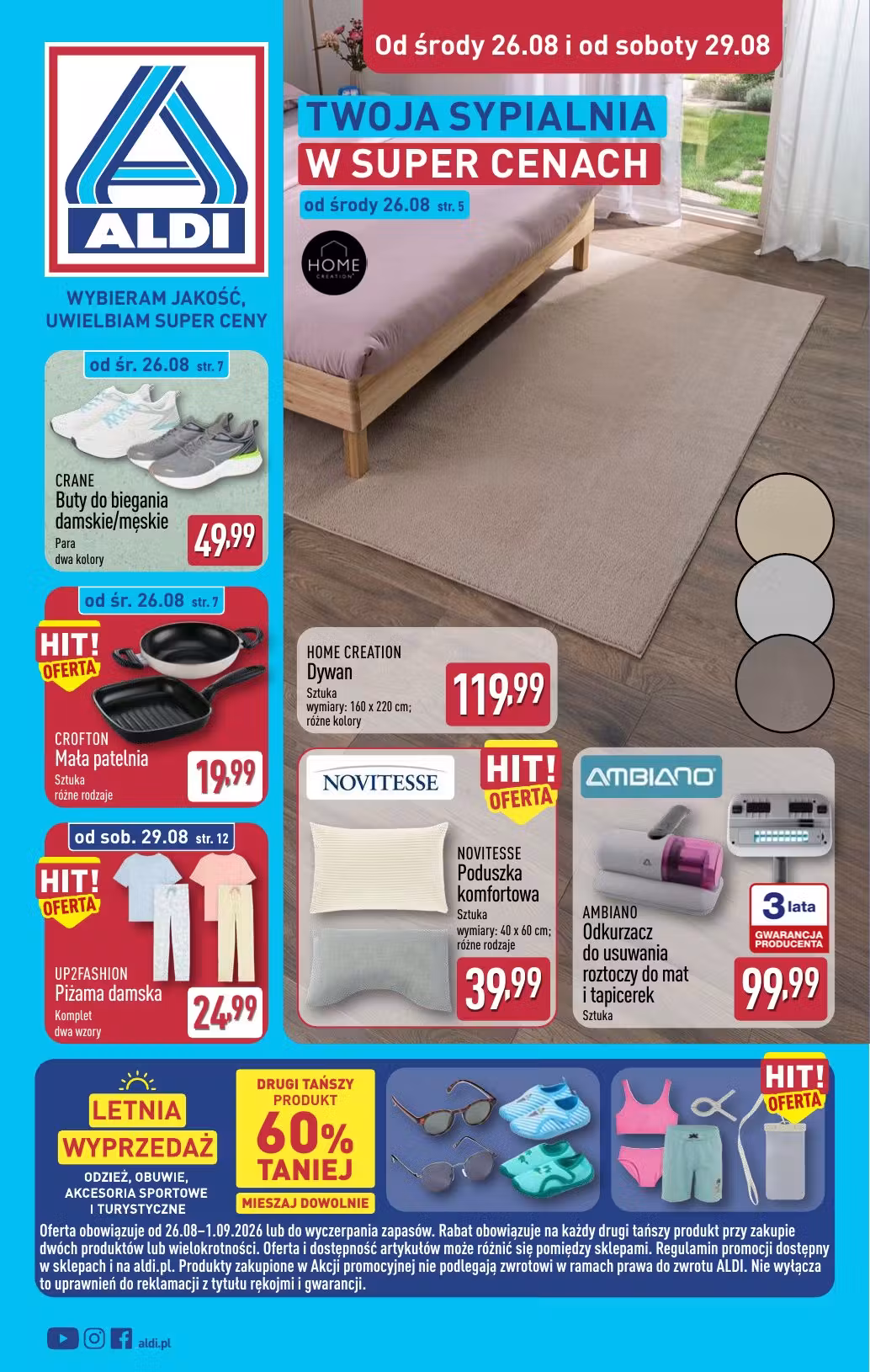 Brochure preview: Aldi promotions leaflet (Valid from 2026-08-26 to 2026-09-01)