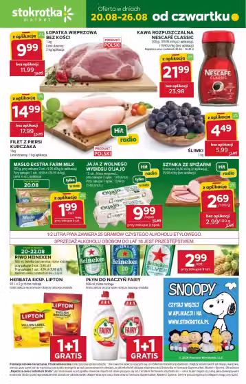 Brochure cover: Stokrotka promotions leaflet Nr. 2 (Valid from 2026-08-20 to 2026-08-26)