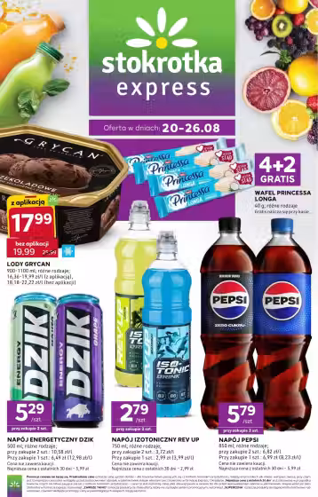 Brochure cover: Stokrotka promotions leaflet Nr. 3 (Valid from 2026-08-20 to 2026-08-26)