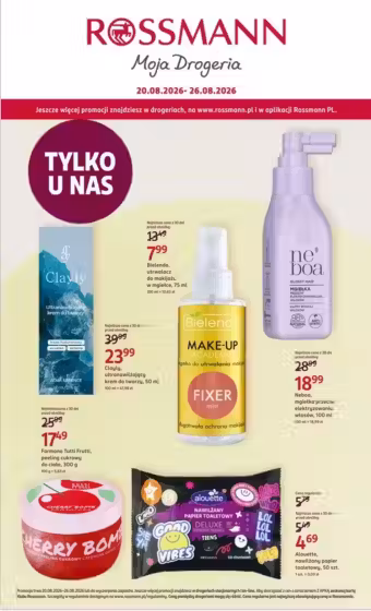 Kataloogi kaas: Rossmann sooduspakkumiste voldik (Kehtib alates 2026-08-20 kuni 2026-08-26)