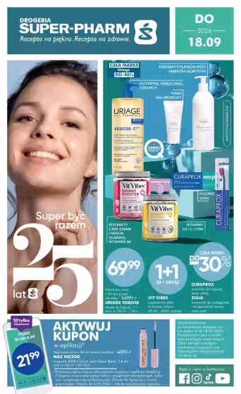 Kataloogi kaas: Super Pharm sooduspakkumiste voldik (Kehtib alates 2026-08-20 kuni 2026-09-18)