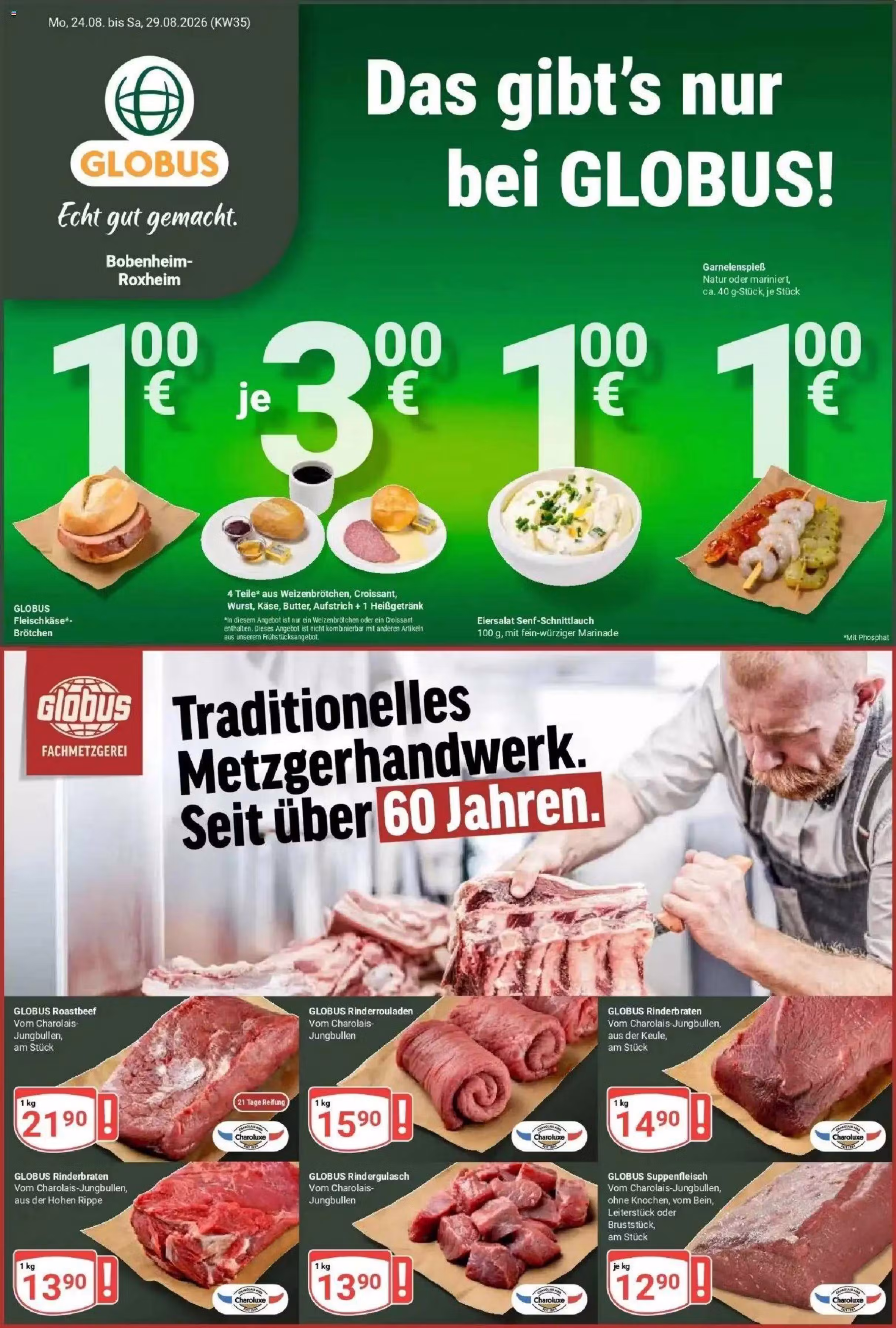 Bukleta prieksskatijums: Globus Baumarkt akciju buklets Nr. 2 (Derīgs no 2026-08-24 līdz 2026-08-29)