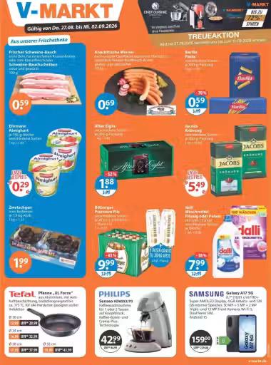 Bukleta prieksskatijums: Mix Markt Fleisch akciju buklets (Derīgs no 2026-08-27 līdz 2026-09-02)