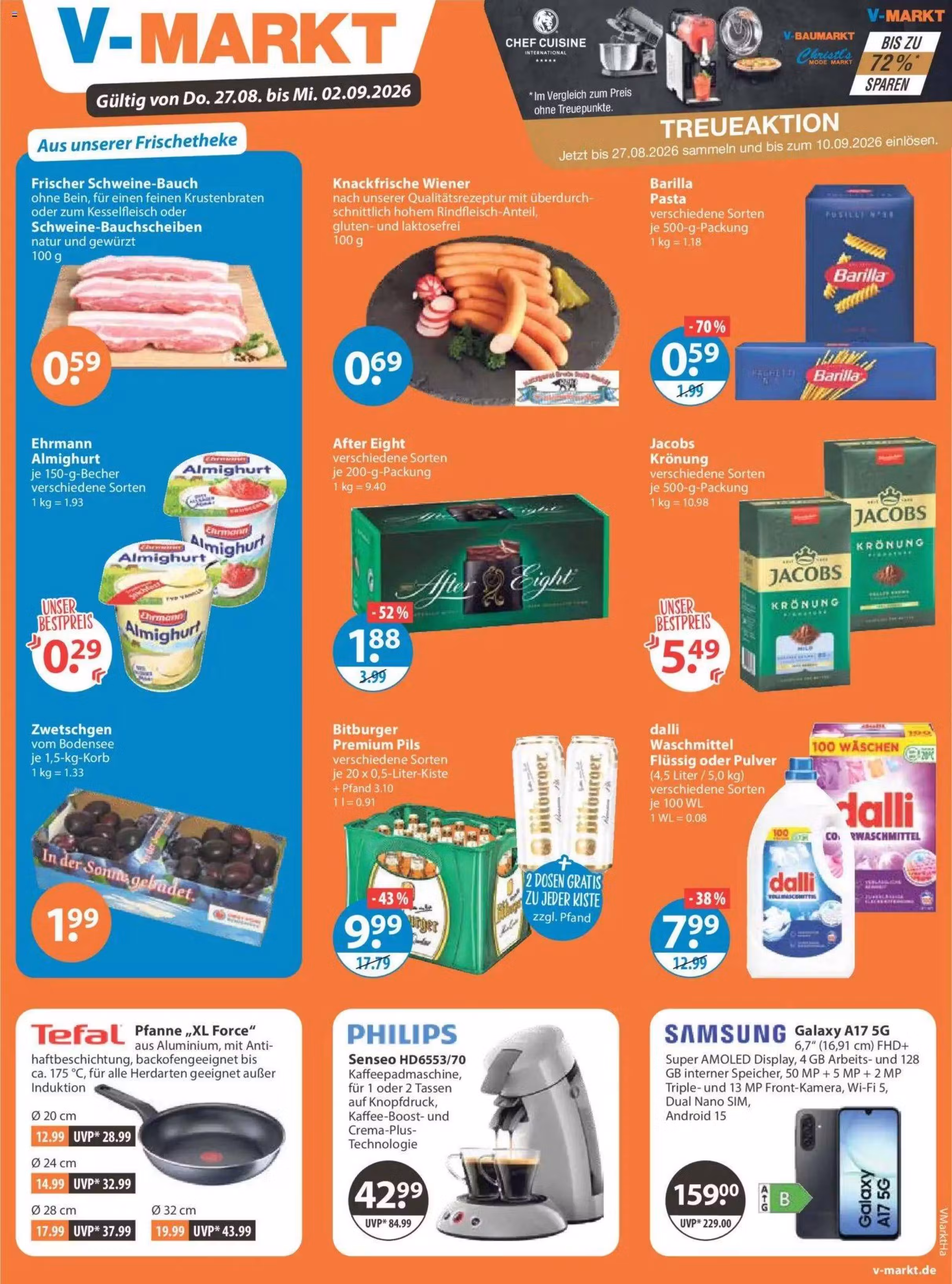 Prospekt-Vorschau: Mix Markt Fleisch Angebotsprospekt (Gültig von 2026-08-27 bis 2026-09-02)
