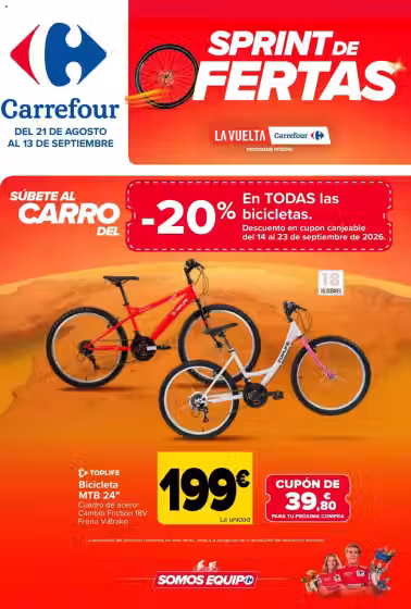 Kataloogi eelvaade: Carrefour sooduspakkumiste voldik (Kehtib alates 2026-08-21 kuni 2026-09-13)