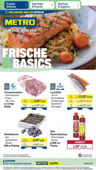 Brochure preview: Metro promotions leaflet Nr. 2 (Valid from 2026-08-24 to 2026-08-29)