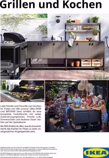 Leidinio virselis: Ikea Kuchen akcijų leidinys Nr. 1 (Galioja nuo 2025-09-30 iki 2026-09-30)