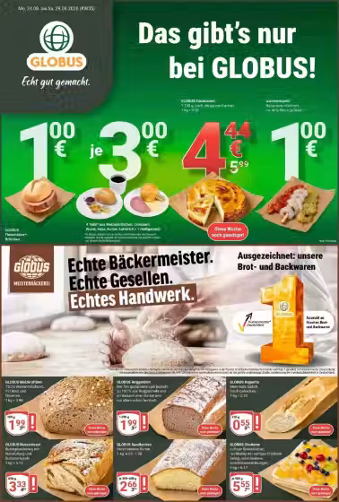 Podglad gazetki: Globus Baumarkt gazetka promocyjna Nr. 5 (Ważne od 2026-08-24 do 2026-08-29)