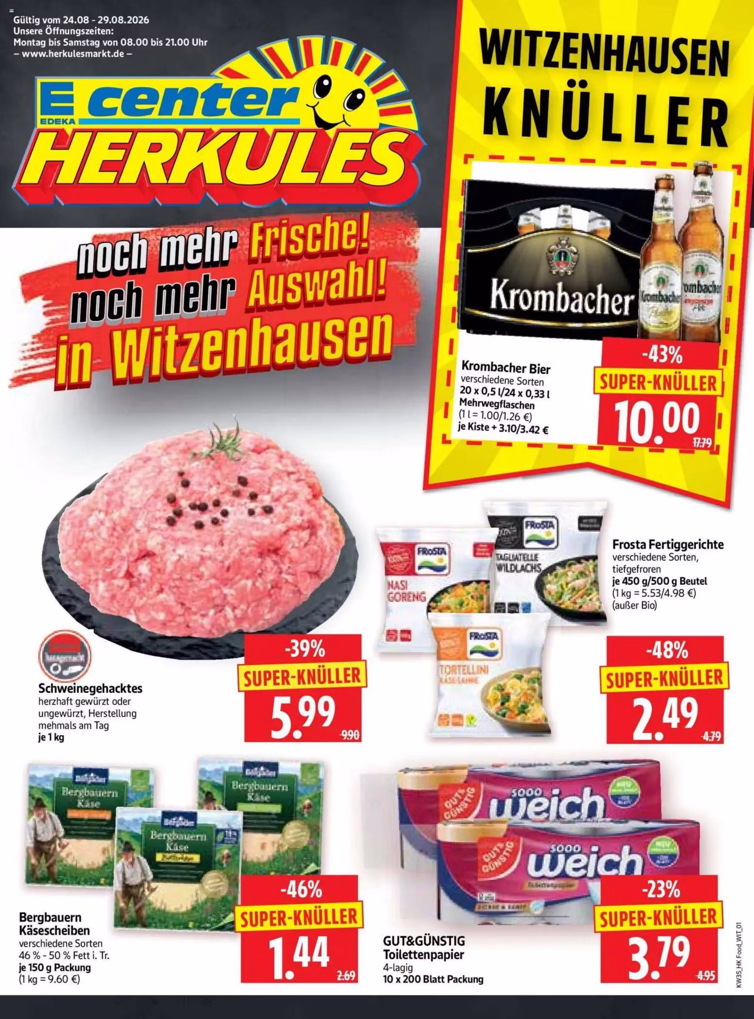 Podglad gazetki: Herkules gazetka promocyjna Nr. 2 (Ważne od 2026-08-24 do 2026-08-29)