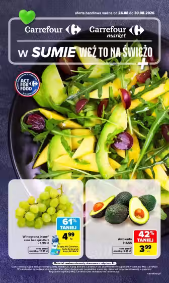 Brochure cover: Carrefour promotions leaflet Nr. 2 (Valid from 2026-08-24 to 2026-08-30)