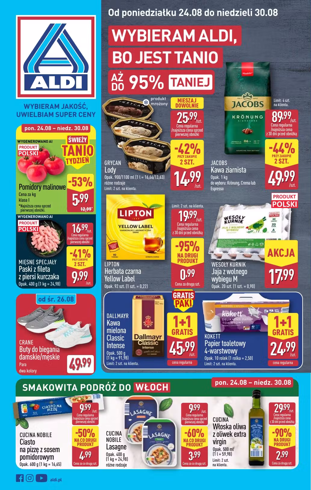 Leidinio perziura: Aldi akcijų leidinys Nr. 4 (Galioja nuo 2026-08-24 iki 2026-08-30)