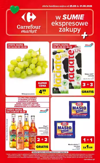 Kataloogi kaas: Carrefour sooduspakkumiste voldik Nr. 2 (Kehtib alates 2026-08-25 kuni 2026-08-31)
