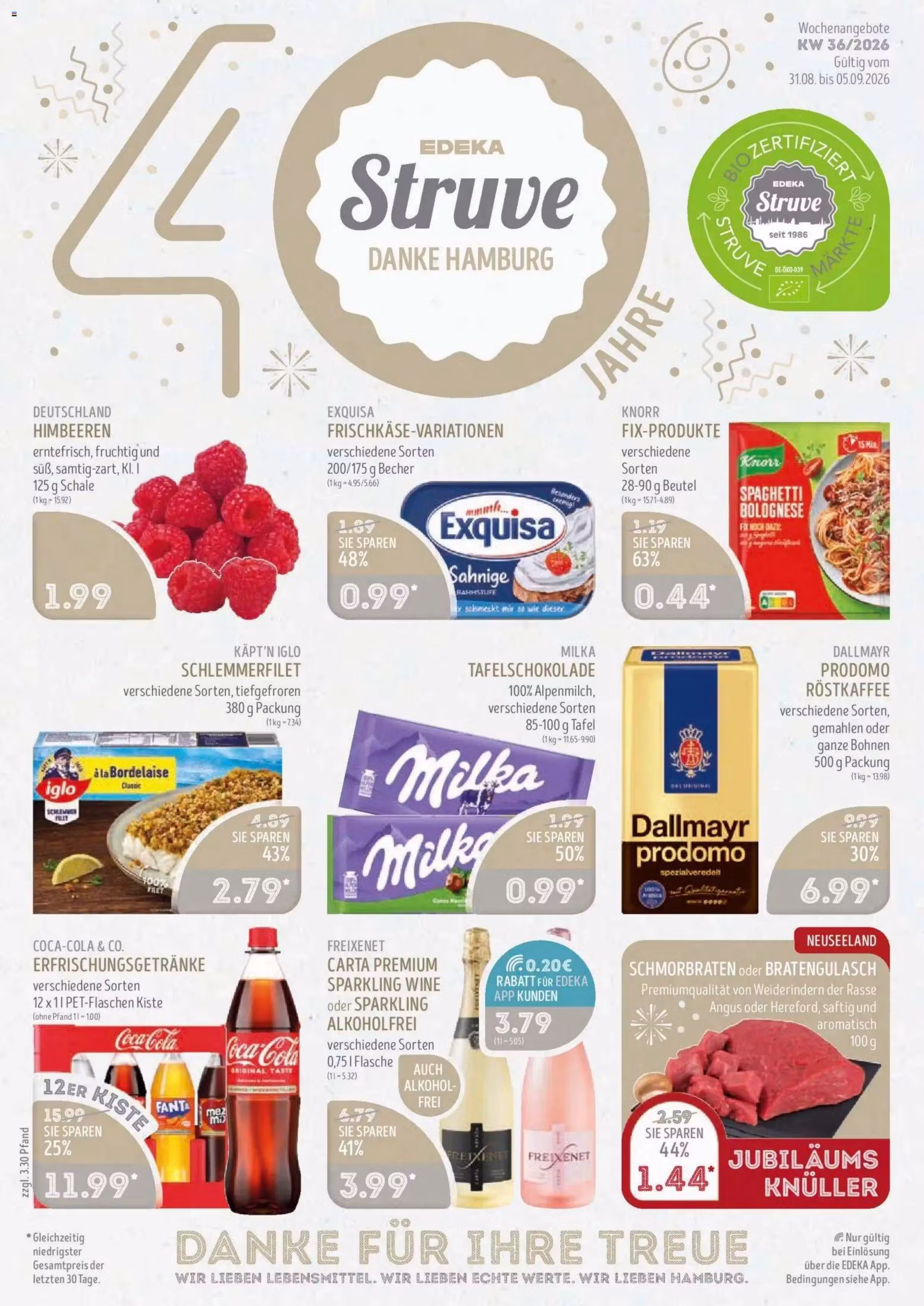 Podglad gazetki: Edeka Zurheide gazetka promocyjna (Ważne od 2026-08-31 do 2026-09-05)