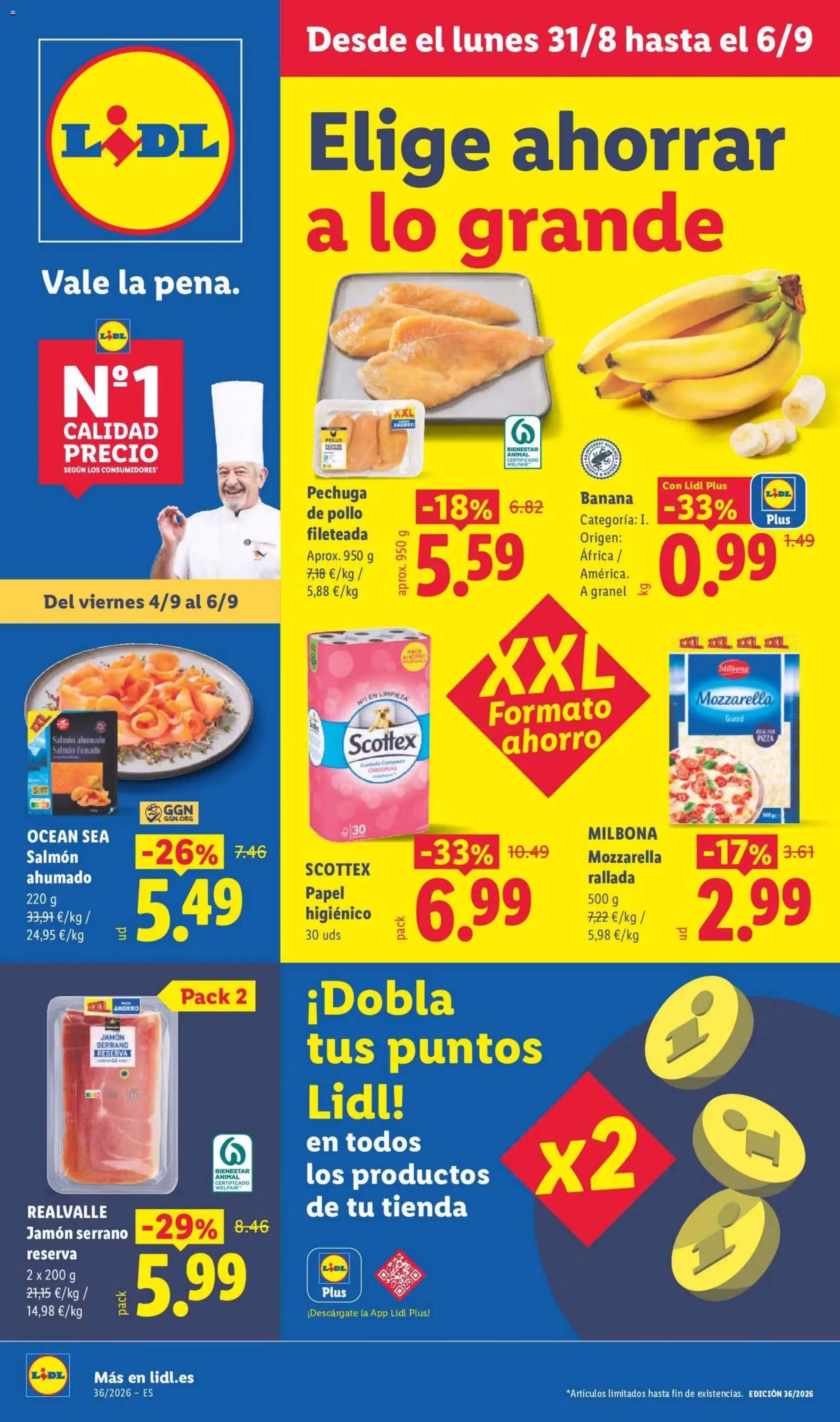 Brochure preview: Lidl promotions leaflet Nr. 1 (Valid from 2026-08-31 to 2026-09-06)