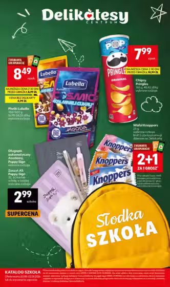 Prospekt-Titelbild: Delikatesy Centrum Angebotsprospekt (Gültig von 2026-08-20 bis 2026-09-02)
