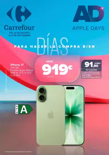 Brochure cover: Carrefour promotions leaflet Nr. 3 (Valid from 2026-08-26 to 2026-09-09)