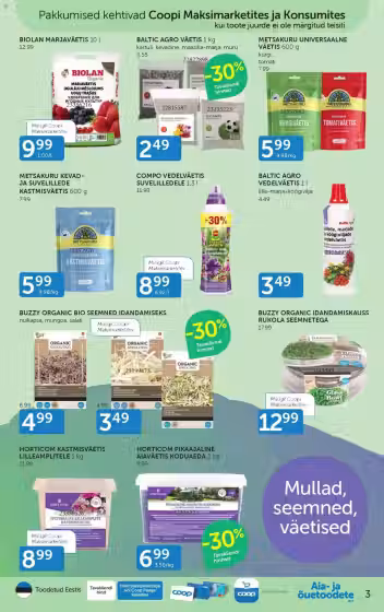 Leidinio virselis: Coop akcijų leidinys Nr. 2 (Galioja nuo 2026-04-01 iki 2026-05-31)