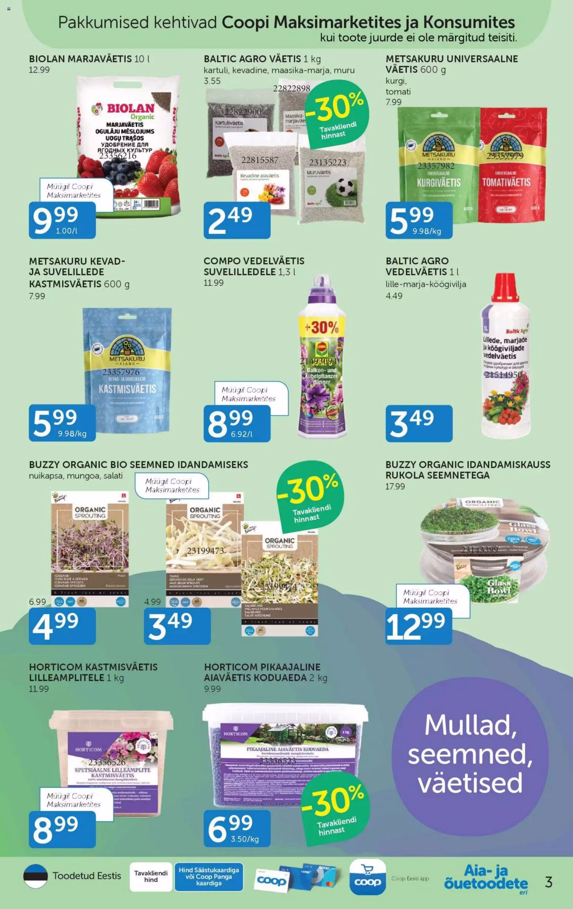 Leidinio perziura: Coop akcijų leidinys Nr. 2 (Galioja nuo 2026-04-01 iki 2026-05-31)