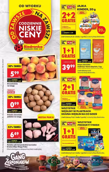 Brochure cover: Biedronka promotions leaflet (Valid from 2026-09-01 to 2026-09-05)