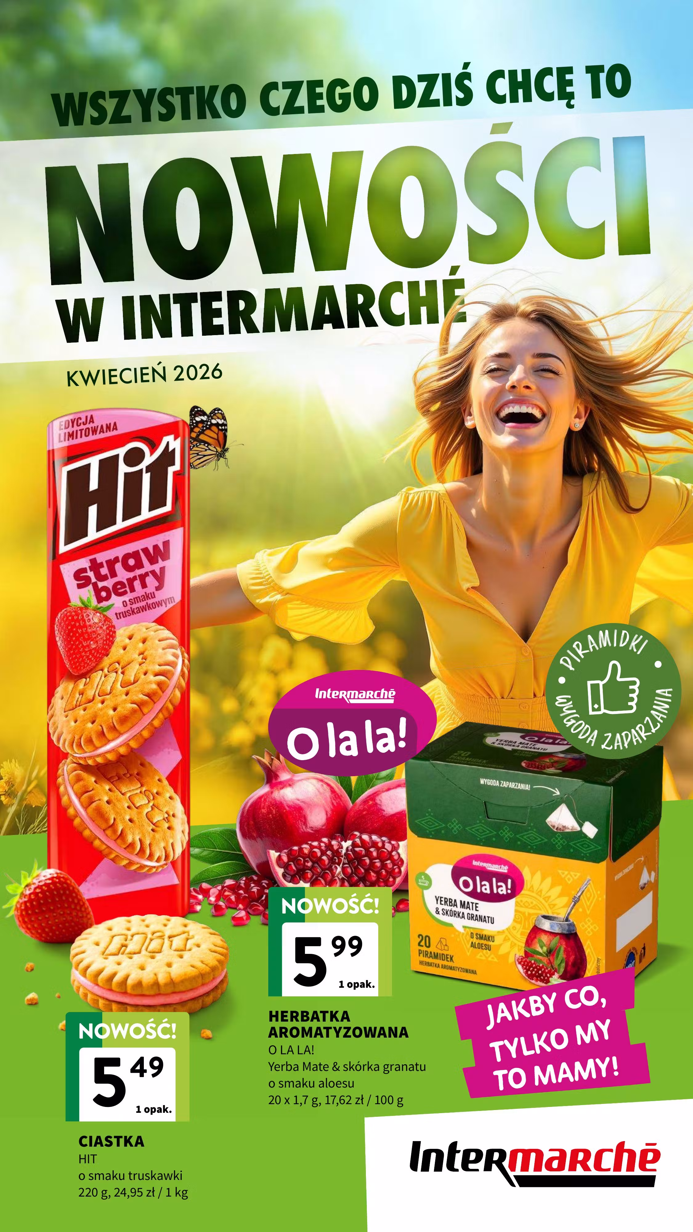 Brochure preview: Intermarche promotions leaflet (Valid from 2026-04-08 to 2026-04-30)
