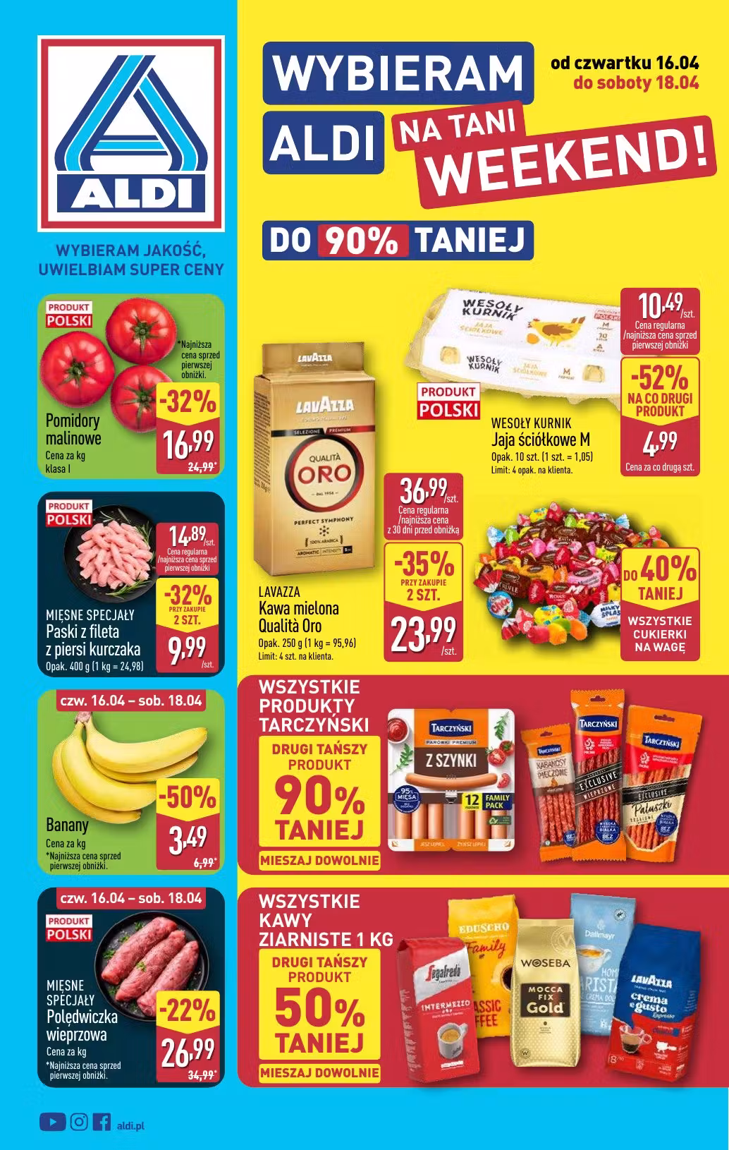 Brochure preview: Aldi promotions leaflet (Valid from 2026-04-16 to 2026-04-18)