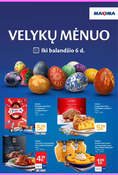 Maxima akcijų leidinys (Galioja nuo 04-04 iki 04-14)