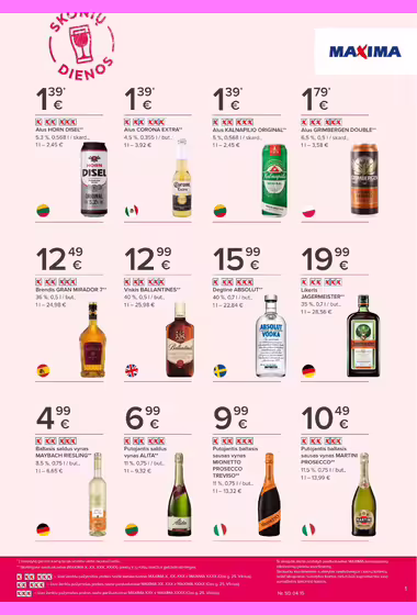 Maxima akcijų leidinys (Galioja nuo 04-04 iki 04-14)