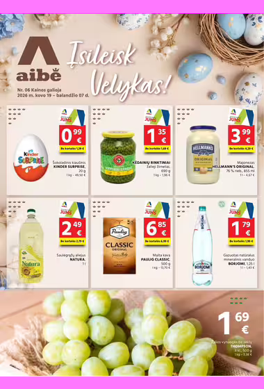 Šilutės prekyba akcijų leidinys (Galioja nuo 04-05 iki 04-15)