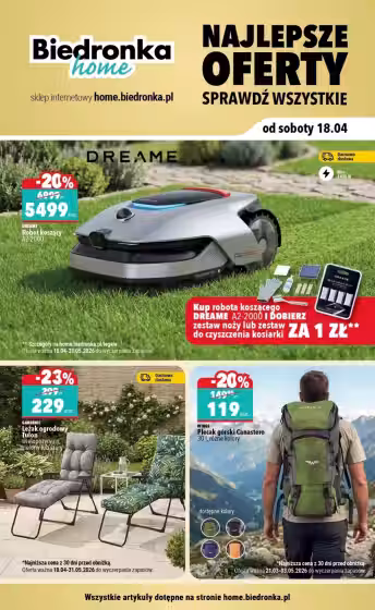 Leidinio virselis: Biedronka akcijų leidinys (Galioja nuo 2026-04-18 iki 2026-05-31)